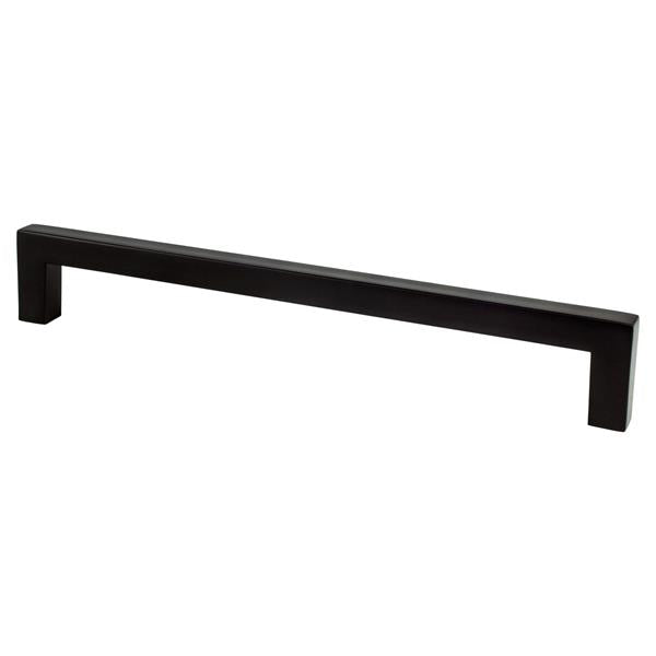 Berenson - Contemporary Advantage One 192mm CC Matte Black Square Pull