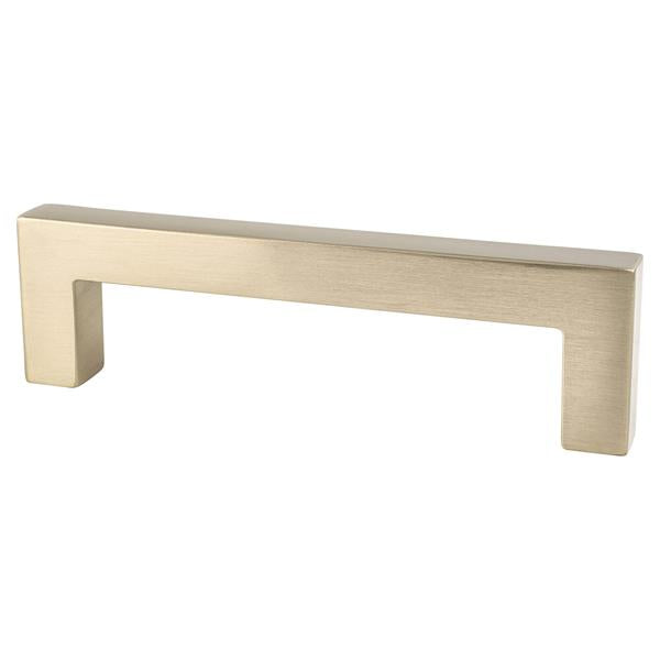 Berenson - Contemporary Advantage One 96mm CC Champagne Square Pull