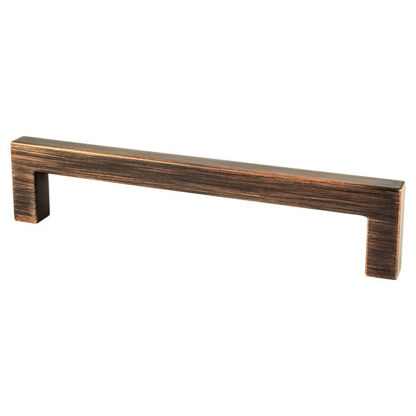 Berenson - Contemporary Advantage One 128mm CC Verona Bronze Square Pull