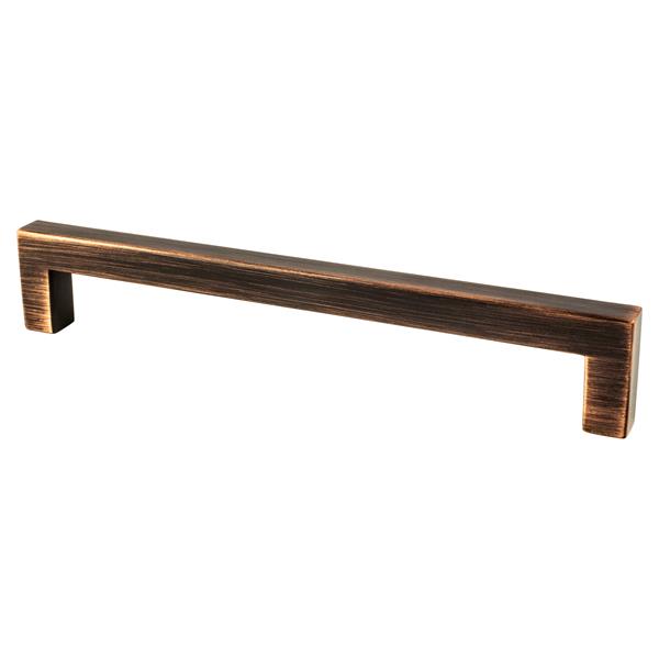 Berenson - Contemporary Advantage One 160mm CC Verona Bronze Square Pull