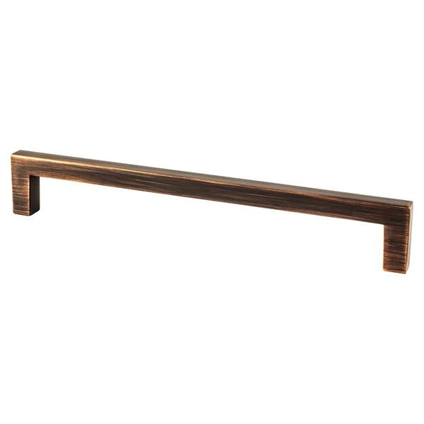 Berenson - Contemporary Advantage One 192mm CC Verona Bronze Square Pull
