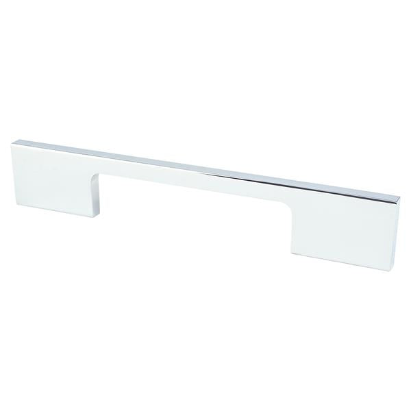 Berenson - Contemporary Advantage Two 96mm CC Polished Chrome Rectangle Pull