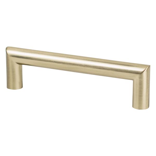Berenson - Transitional Advantage Four 96mm CC Champagne Bar Pull