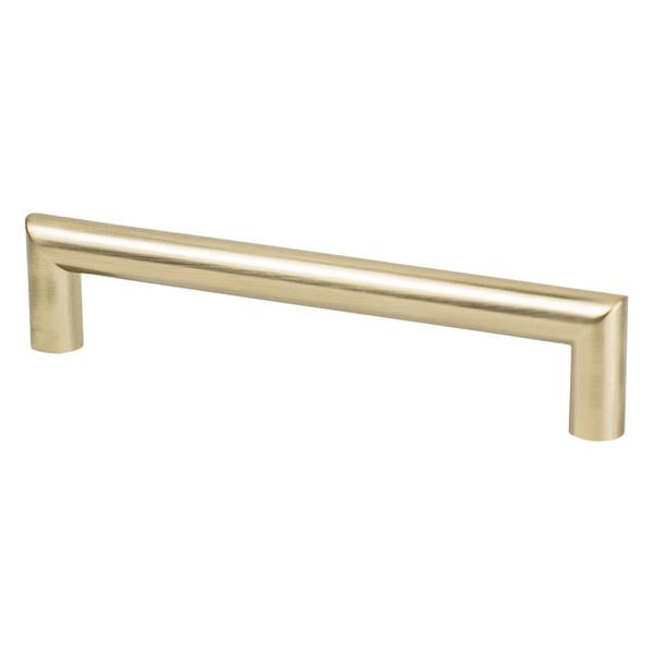 Berenson - Transitional Advantage Four 128mm CC Champagne Bar Pull