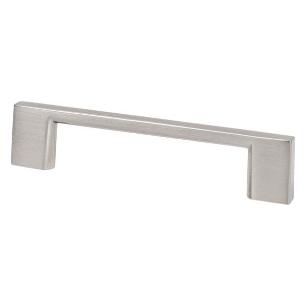 Berenson - Transitional Advantage Four 96mm CC Brushed Nickel Rectangle Pull