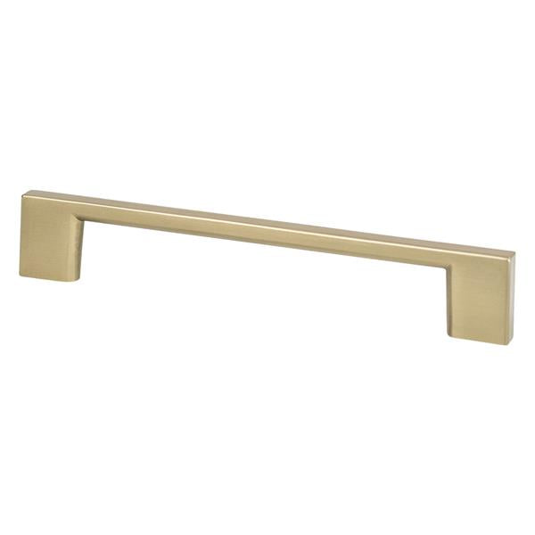 Berenson - Transitional Advantage Four 128mm CC Champagne Rectangle Pull