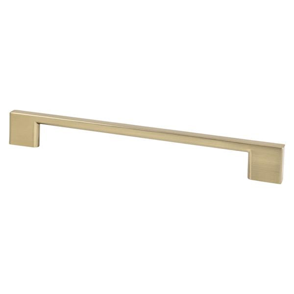 Berenson - Transitional Advantage Four 192mm CC Champagne Rectangle Pull