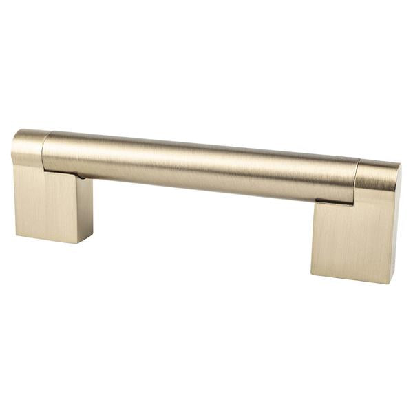 Berenson - Contemporary Advantage Three 96mm CC Champagne Bar Pull