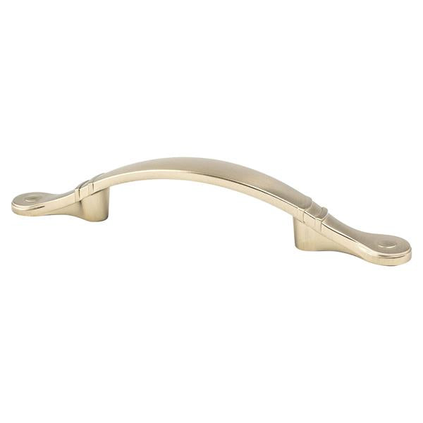 Berenson - Traditional Advantage Four 3 inch CC Champagne Ringed Arch Pull