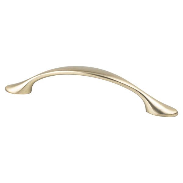 Berenson - Transitional Advantage Three 96mm CC Champagne Rounded End Pull
