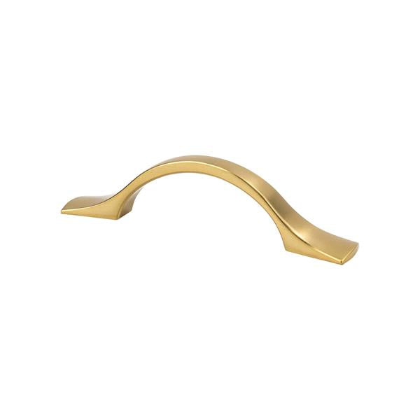 Berenson - Echo 3 inch CC Modern Brushed Gold Pull