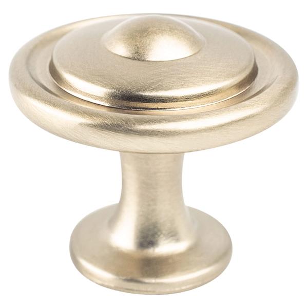 Berenson - Traditional Advantage Three Champagne Button Knob