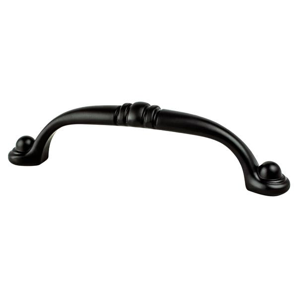 Berenson - Traditional Advantage Three 96mm CC Matte Black Antique Pull