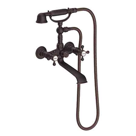 Newport Brass - Astor Exposed Tub & Hand Shower Set - Wall Mount
