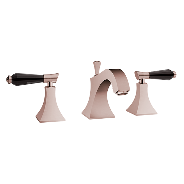 Santec - Edo Crystal Widespread Lavatory Set