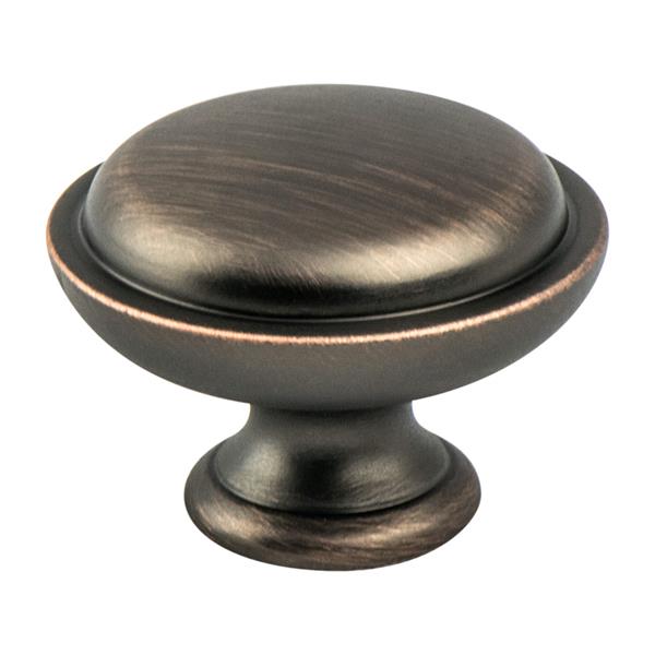 Berenson - Traditional Advantage One Verona Bronze Rimmed Knob