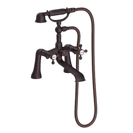 Newport Brass - Chesterfield Exposed Tub & Hand Shower Set - Deck Mount