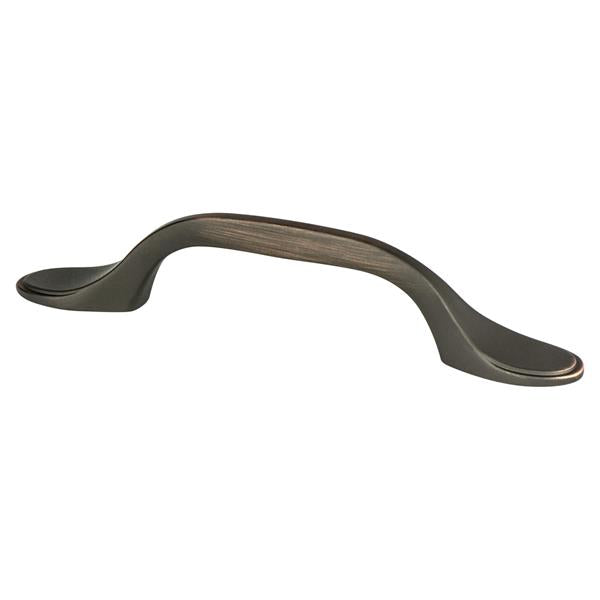 Berenson - Traditional Advantage One 3 inch CC Verona Bronze Rounded End Pull