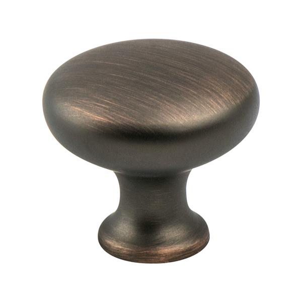 Berenson - Traditional Advantage Four Verona Bronze Mushroom Knob