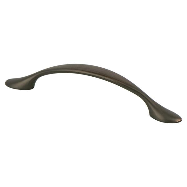 Berenson - Transitional Advantage Three 96mm CC Verona Bronze Rounded End Pull
