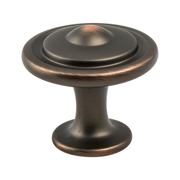 Berenson - Traditional Advantage Three Verona Bronze Button Knob