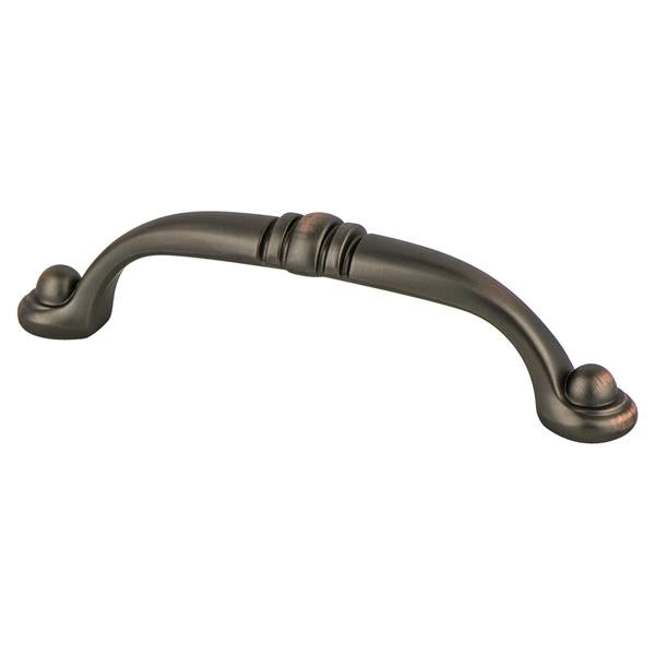 Berenson - Traditional Advantage Three 96mm CC Verona Bronze Antique Pull