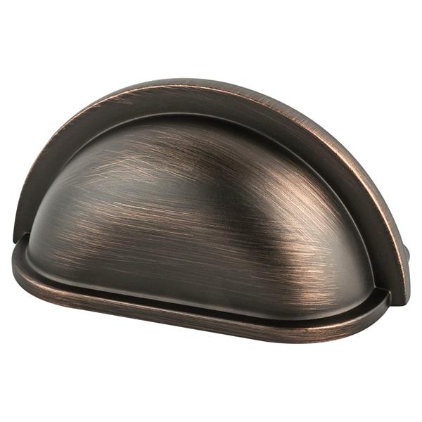 Berenson - Traditional Advantage Three 3 inch CC Verona Bronze Cup Pull
