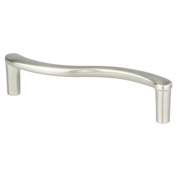 Berenson - Advantage Plus Six 96mm CC Brushed Nickel Wavy Pull