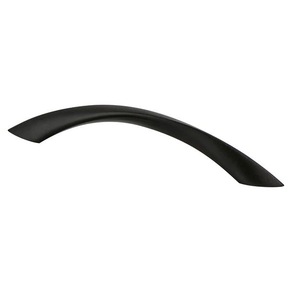Berenson - Contemporary Advantage Five 128mm CC Matte Black Twisted Arch Pull