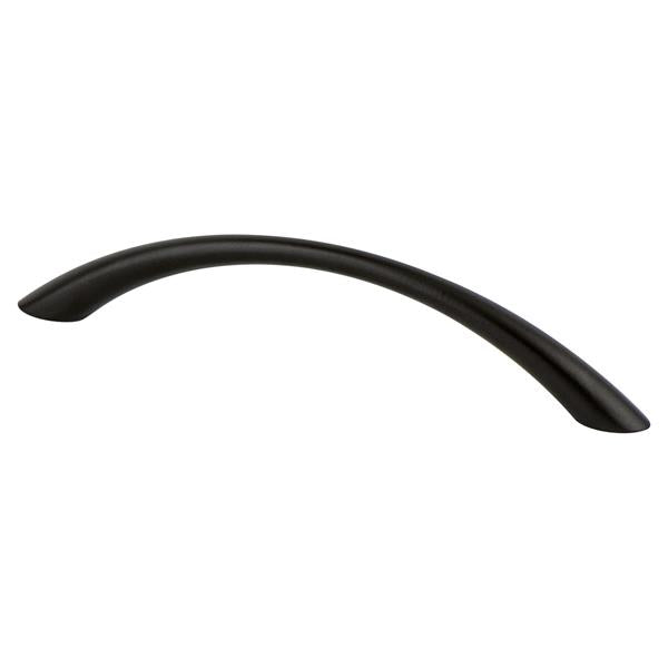Berenson - Contemporary Advantage Four 128mm CC Matte Black Tapered Arch Pull