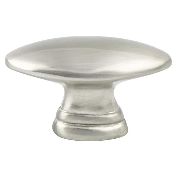 Berenson - Advantage Plus Six Brushed Nickel Oval Knob