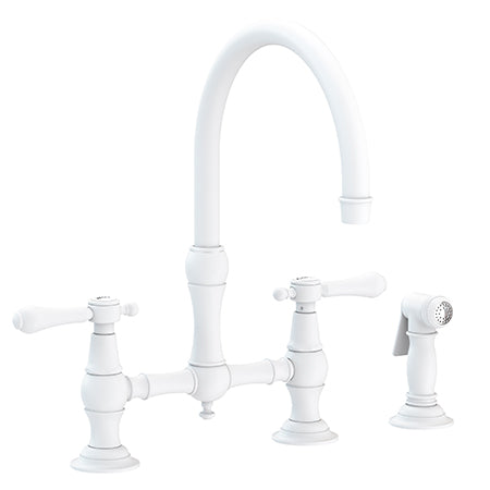 Newport Brass - Kitchen Bridge Faucet With Side Spray