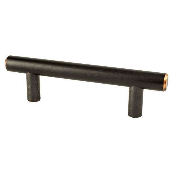 Berenson - Transitional Advantage Two 3 inch CC Verona Bronze T-Bar Pull