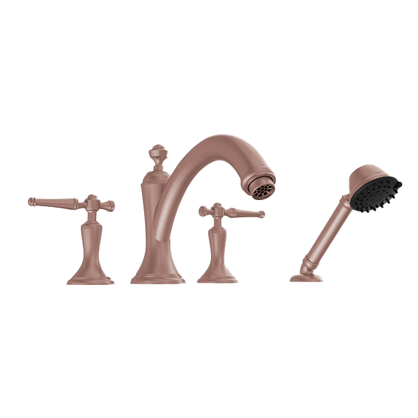 Santec - Klassica Trim - Roman Tub Filler With Hand Shower