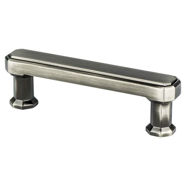 Berenson - Harmony 3 inch CC Vintage Nickel Pull
