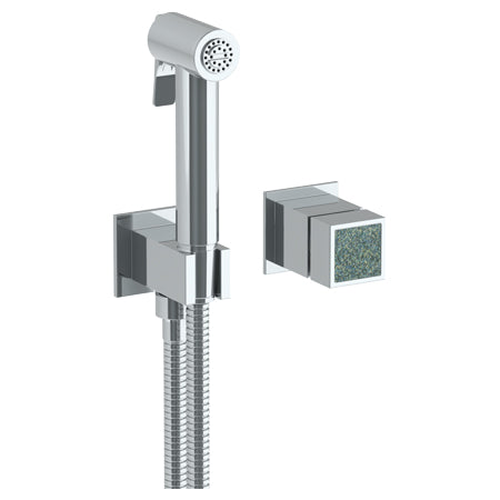 Watermark - Jem Wall Mounted Bidet Spray Set & Hydroprogressive Mixer With 49 Inch Hose