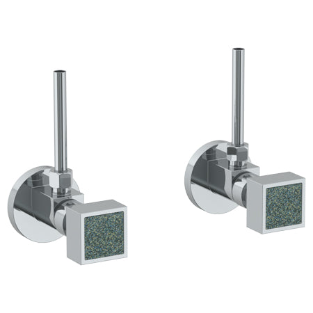 Watermark - Jem Lavatory Angle Stop Kit -1/2 Inch Ips X 3/8 Inch Od Compression