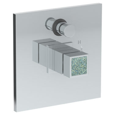 Watermark - Jem Wall Mounted Pressure Balance Shower Trim with Diverter, 7 1/2 Inch