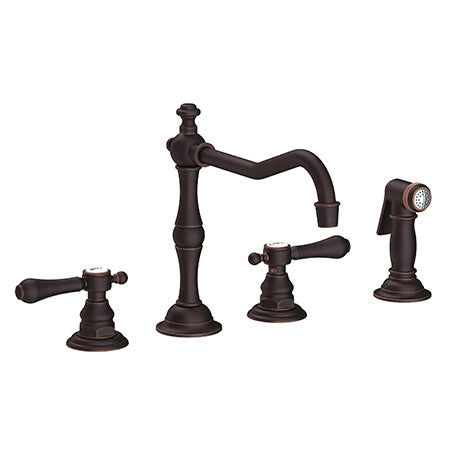 Newport Brass - Chesterfield Kitchen Faucet with Side Spray