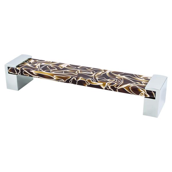 Berenson - Static 160mm CC Brown Acrylic Pull