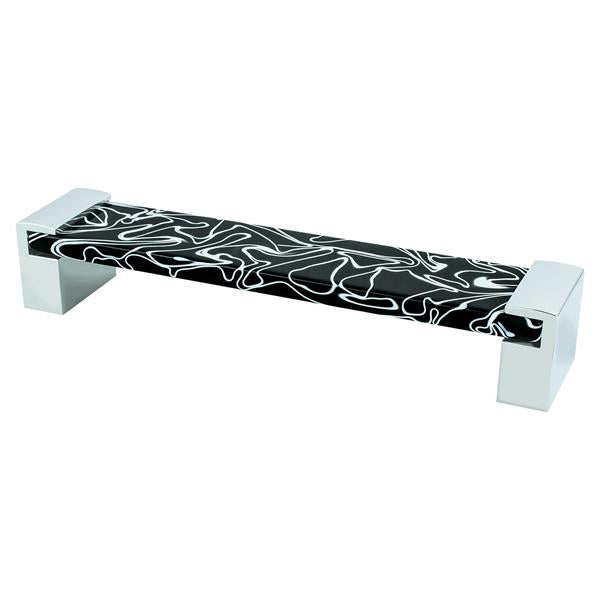 Berenson - Static 160mm CC Black Acrylic Pull