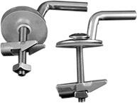 Duravit - Hinge Set for Seat and Cover with Soft Closure, Stainless Steel