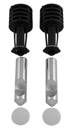 Duravit - Hardware Silver|Black