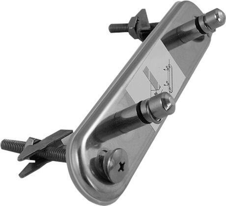 Duravit - Hinge Panel for Seat and Cover Starck 1 #0065880000, Stainless Steel