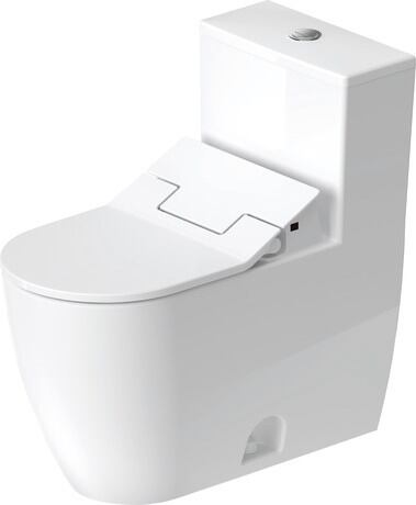 Duravit - ME by Starck 1.32/0.92 GPF Dual Flush Rimless Elongated ADA Compliant One Piece Toilet