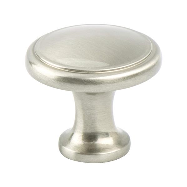 Berenson - American Classics Brushed Nickel Ringed Knob