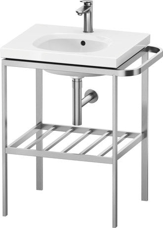 Duravit - Aurena 23" x 31 5/8" Console in Brushed Stainless Steel