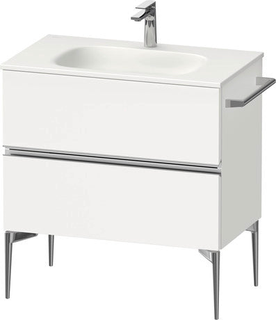 Duravit - Sivida 31 7/8" Floorstanding Two Drawer Single Vanity Cabinet, Sink Sold Separately