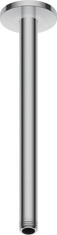 Duravit - DuraShower 2 1/2" Ceiling Mount Shower Arm