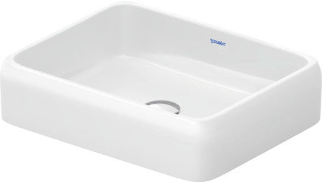 Duravit - Qatego 18 1/8" Rectangular Vessel Sink in White